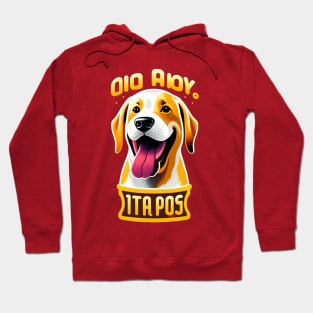 Happy Pup Hot Dogs Hoodie